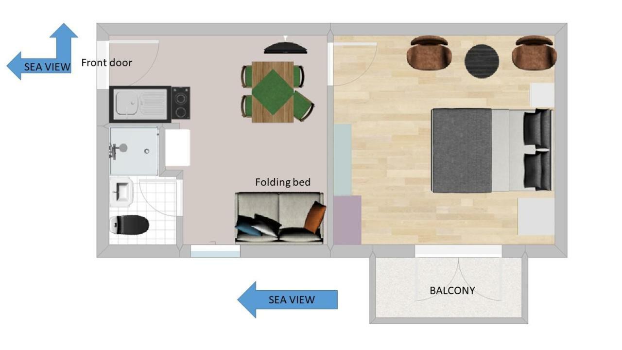Boba'S House Apartment Sutivan Exterior photo